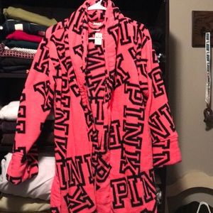 Pink robe - brand new